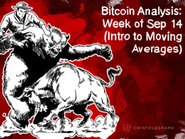 Bitcoin Analysis: Week of Sep 14 (Intro to Moving Averages)