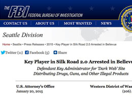 Alleged Silk Road 2.0 Accomplice Arrested on Conspiracy Charges