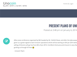 Indian Exchange Unocoin To Resume Operations