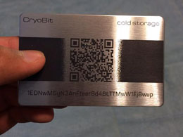 Cryo Card Review: Nearly Indestructible Bitcoin Cold Storage