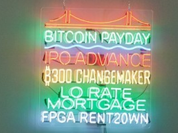 Online Art Gallery Experiments with Bitcoin Payments