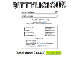 Bittylicious Adds Visa and MasterCard Credit Card Support