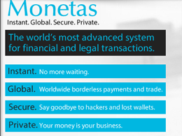 Monetas, the World’s most advanced Financial Platform