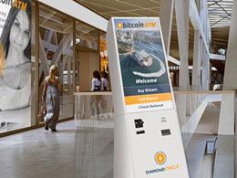 Diamond Circle develops first cashless Bitcoin ATM.