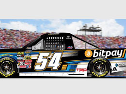 NASCAR Racer Justin Boston Heads to Daytona for BitPay