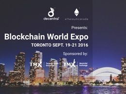 Toronto to Host World’s Largest Blockchain Expo