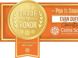 Darkcoin Dev Evan Duffield Wins 'Proof of Honor' Award
