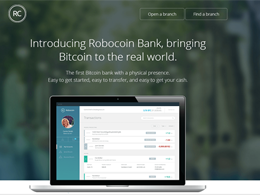 Robocoin Announces Robocoin Banking: Bitcoin ATMs Become Bitcoin Bank Branches